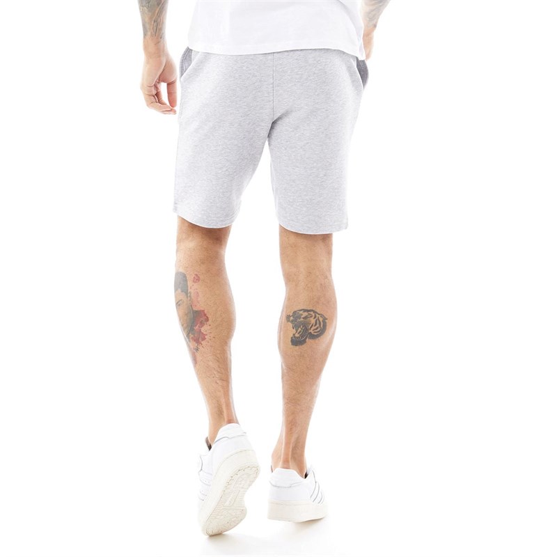 JACK AND JONES Mens Anything Sweat Shorts Light Grey Melange