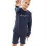 JACK AND JONES Junior Jorleon Sweatshirt And Shorts Set Navy Blazer