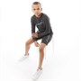 JACK AND JONES Boys Jorleon Sweatshirt And Shorts Set Dark Grey Mel