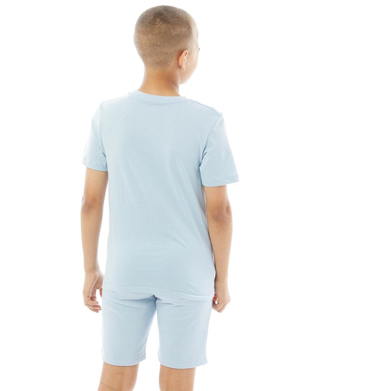 JACK AND JONES Boys Paul T-Shirt And Shorts Set Angel Falls