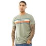 JACK AND JONES Męskie Tyler T-shirty Morski Zielony