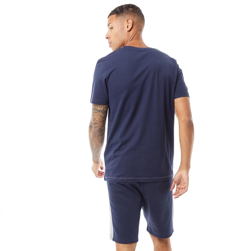 JACK & JONES Heren Blokkerend Twinset Marineblauwe Blazer / Licht Grijze Melange