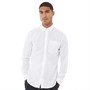 JACK & JONES Chemises à Manches Longues Oxford Homme Blanc