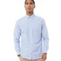 JACK & JONES Chemises à Manches Longues Oxford Homme Bleu Ciel