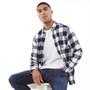 JACK AND JONES Chemises à Manches Longues Chester Check Homme Bleu Carreaux