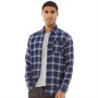 JACK AND JONES Herren Classic Denver Check Hemd mit langem Arm Blaukariert