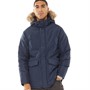 JACK AND JONES Mens Great Padded Parka Navy Blazer