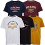 JACK AND JONES T-Shirts Jjstamp Garçon Multicolore