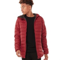 JACK AND JONES Jungen Jwhwing Hood Puffajacke Dunkelrot