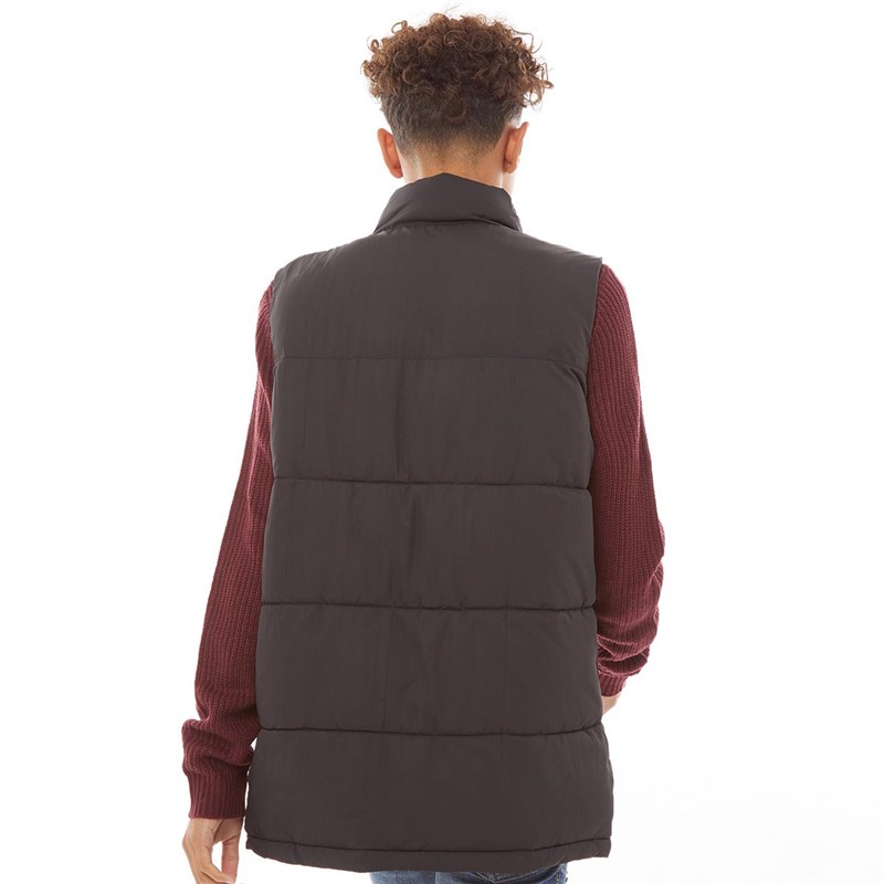 JACK AND JONES Boys Jwhpaul Bodywarmer Collar Black