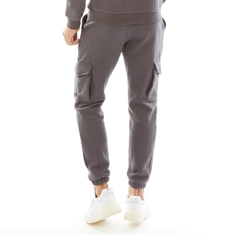 JACK AND JONES Mens Gordon Classic Sweat Pants Asphalt