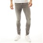 JACK AND JONES Mens Liam Original MF 640 Skinny Jeans Grey Denim