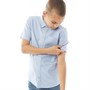 JACK AND JONES Chłopięce Jwhoxford Koszule z Krótkim Rękawem Niebieski