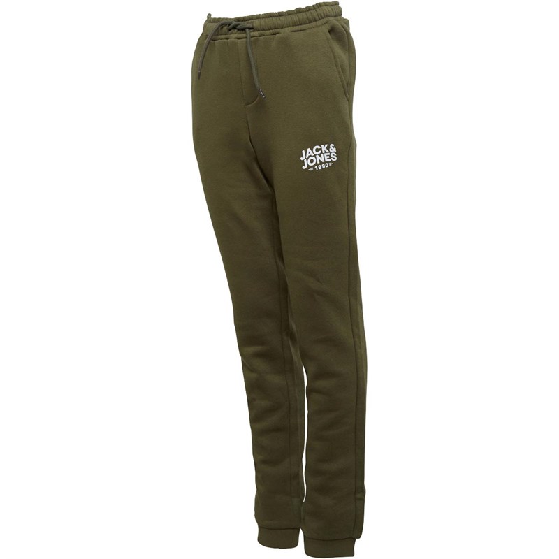 olive jack and jones joggers mens