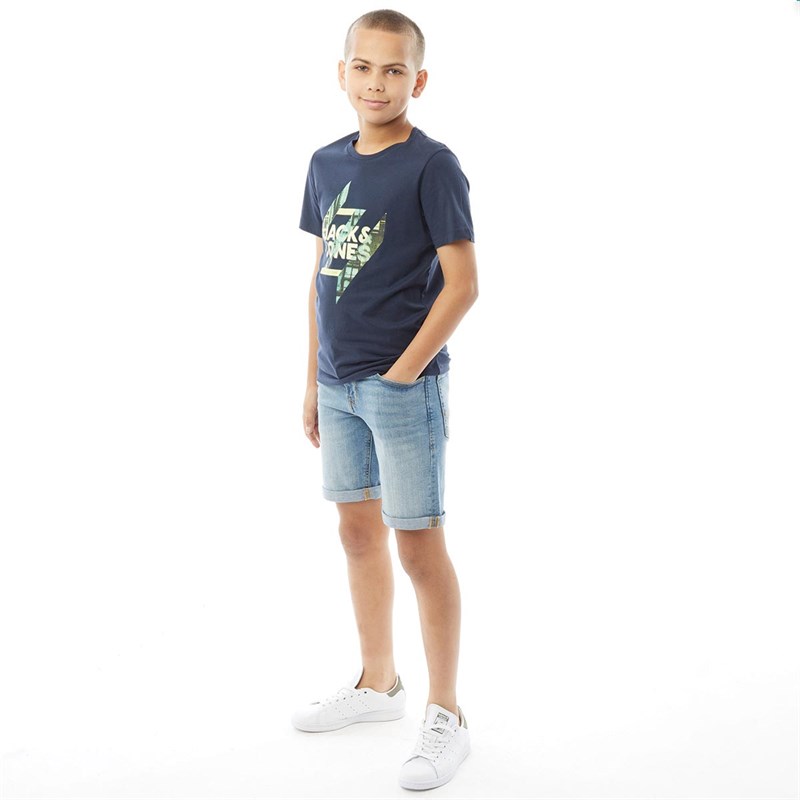 Short En Jean Garçon Jack & Jones Junior - Look Décontracté Et Tendance, Qualité Danoise