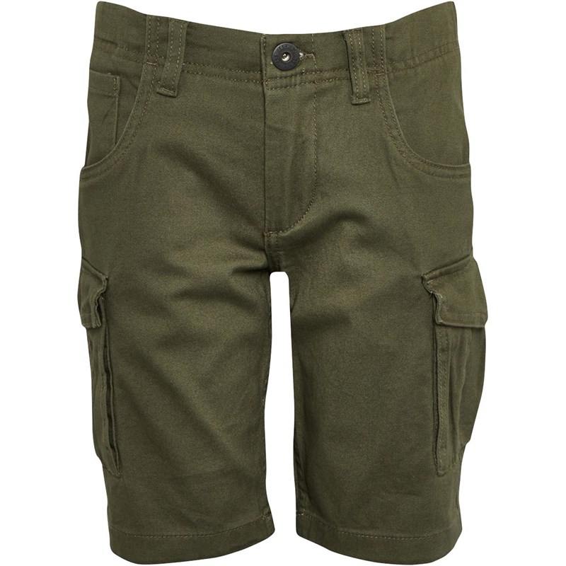 JACK AND JONES Boys Jpstbasic Cargo Shorts Olive Night