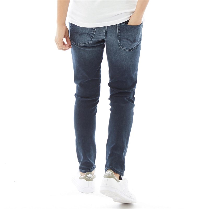 JACK AND JONES Boys Jjiliam Jjoriginal AGI 004 Jeans Blue Black Denim
