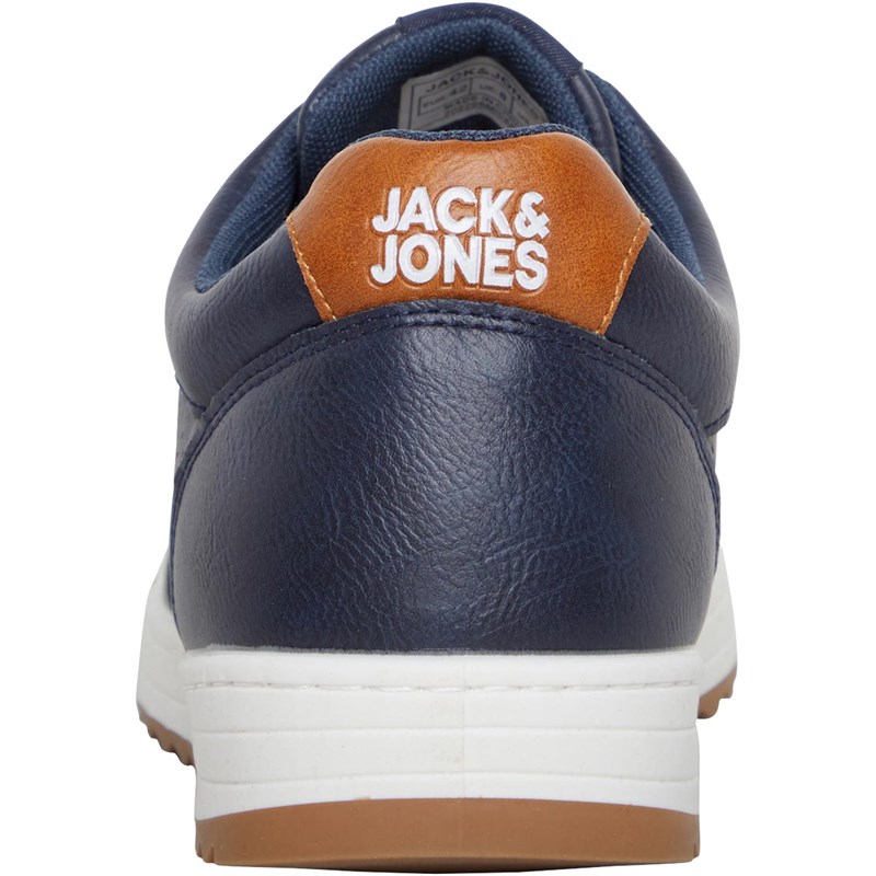 JACK AND JONES Heren Piers Sneakers Marineblauw