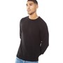 JACK AND JONES Pull à Col Ras-du-Cou Angus Homme Noir