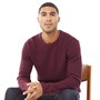 JACK AND JONES Pull à Col Ras-du-Cou Angus Homme Bordeaux