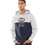 JACK AND JONES Mens Star Sweat Hoodie Navy Blazer