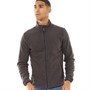 JACK AND JONES Mens Gordon Hype Full Zip Fleece Asphalt