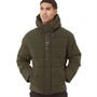 JACK AND JONES Mens Pace Clean Puffer Forest Night