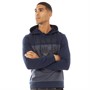 JACK AND JONES Mens Mathias Sweat Hoodie Navy Blazer