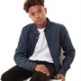 JACK AND JONES Jongens Jwhplain Denim Overhemden met lange mouwen Blauw