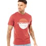JACK AND JONES T-Shirts Star Homme Rouge Rouille