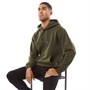 JACK AND JONES Heren Soft Hoodies Donker Olijfgroen