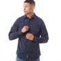 JACK AND JONES Mens Darren Long Sleeve Overshirt Navy Blazer