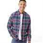 JACK AND JONES Chemises à Manches Longues Oxford Check Homme Multicolore