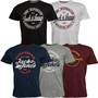 JACK AND JONES Herren T-Shirts Mehrfarbig