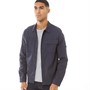 JACK AND JONES Herren Ben Classic Stretch Over Hemd mit langem Arm Navy