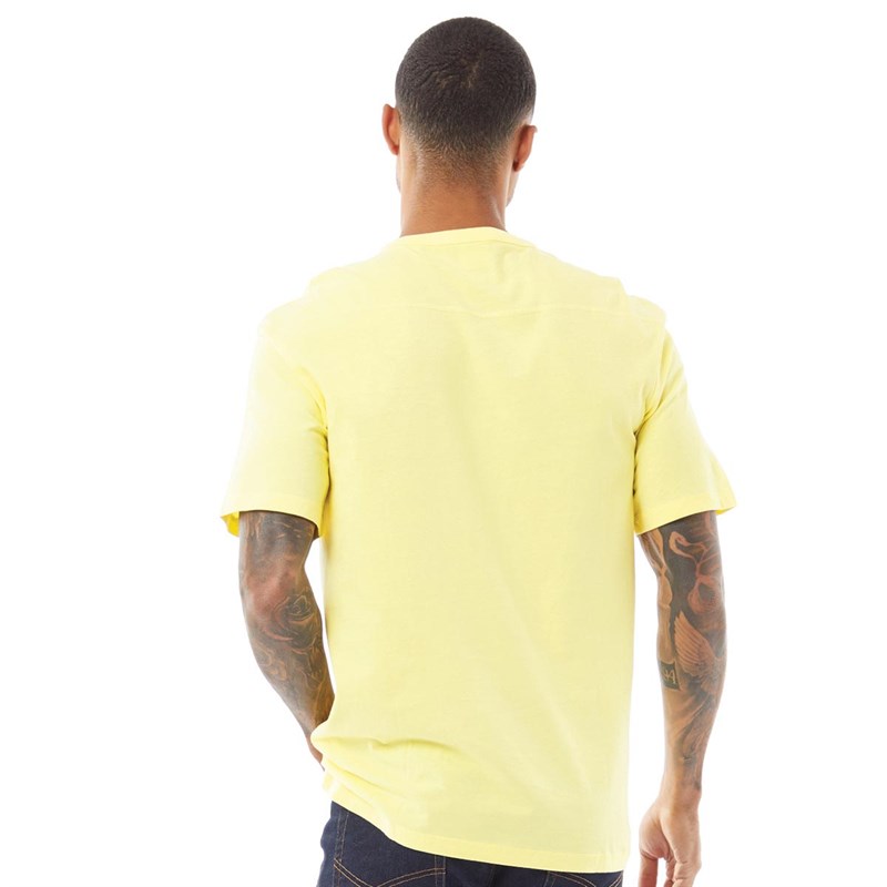 JACK AND JONES Herren Classic T-Shirts Gelb