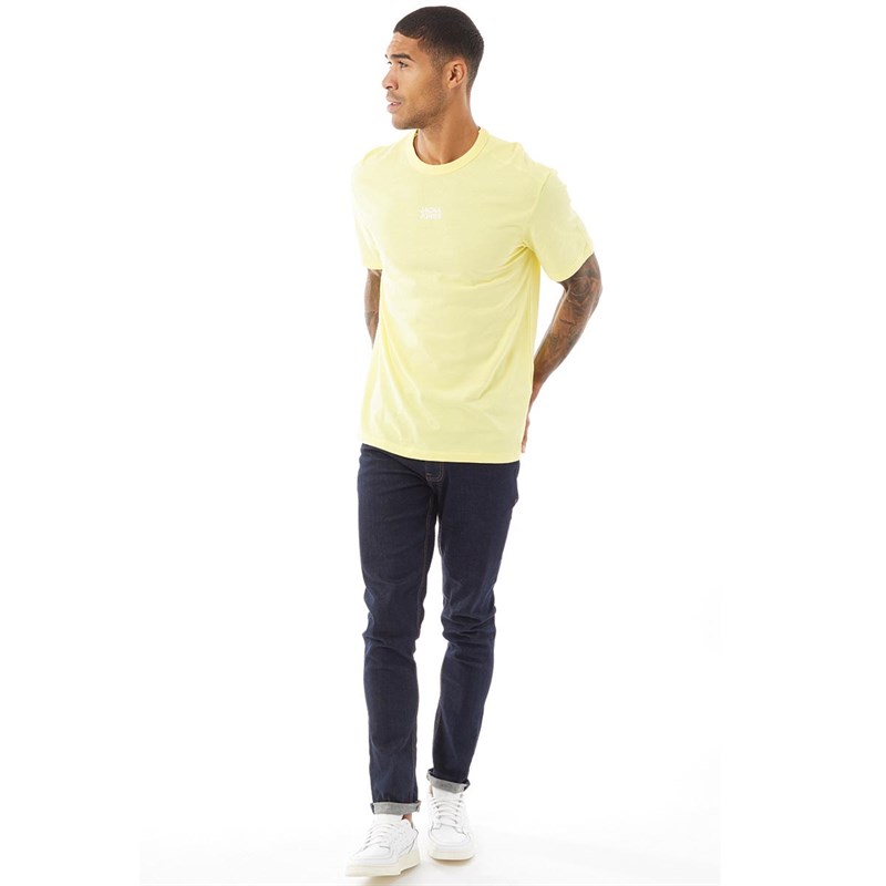 JACK AND JONES Herren Classic T-Shirts Gelb