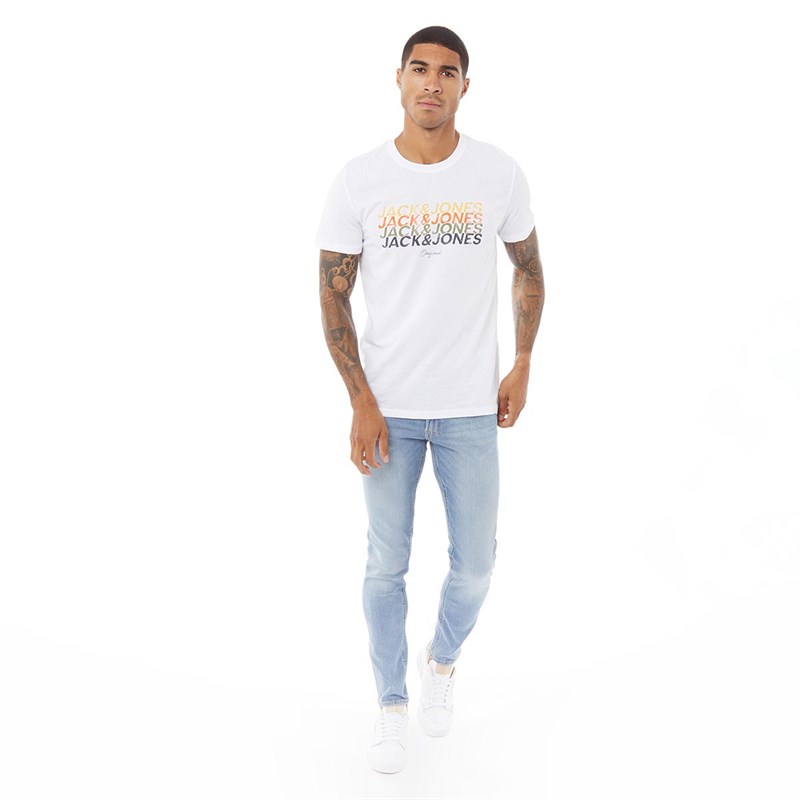 Produktbild von JACK AND JONES Herren Tons T-Shirts Grünmeliert
