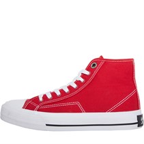 JACK AND JONES Junior Boys Corp Hi Canvas Shoes Barbados Cherry