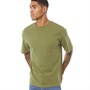 JACK AND JONES Mens Crew Neck T-Shirt Martini Olive