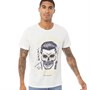 JACK AND JONES Mens Dome Crew Neck T-Shirt Cloud Dancer