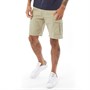 JACK AND JONES Mens Joe Cargo Shorts Crockery