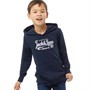 JACK AND JONES Boys Heros Hoodie Navy Blazer