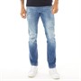 JACK AND JONES Herre Glenn Fox 740 Slim Jeans Blå