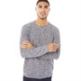 JACK AND JONES Mens Ernest Knit Crew Neck Jumper Navy Blazer