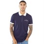 JACK AND JONES Polos à manches courtes Club Zip Homme Bleu Marine