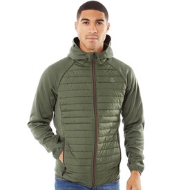 Jack and jones mens clearance multi quilted jacket black