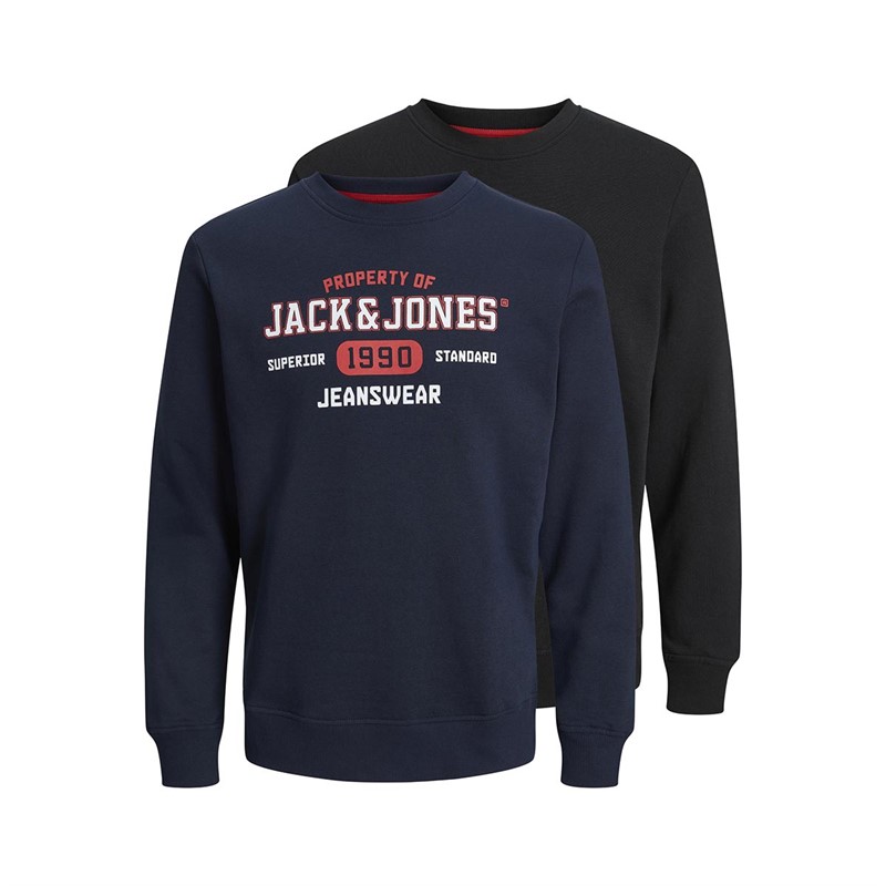 JACK AND JONES Sweatshirts Jjstamp MP Homme Bleu Marine