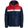 JACK AND JONES Herre Jwhwing Hood Dyne Marineblå
