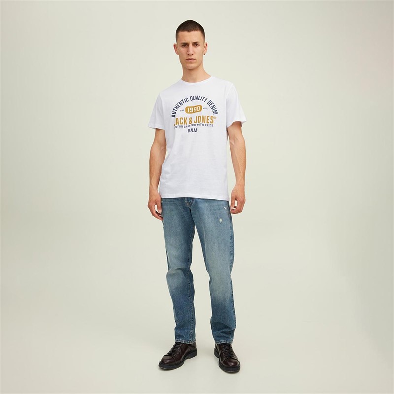 JACK AND JONES Heren Jjstamp MP T-shirts Marineblauw